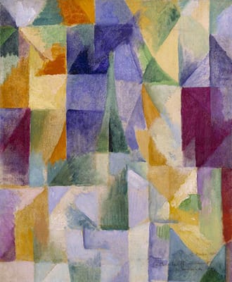 Robert Delaunay: Windows Open Simultaneously (First Part, Third Motif) (1912)
