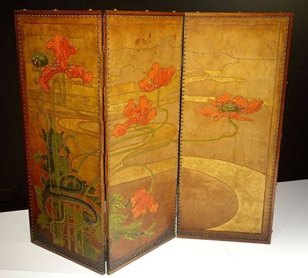 Hans Christiansen and Georg Hulbe: Leather Screen (1887)